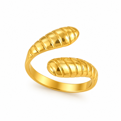 Anillo Espiga Dorado - Dorado