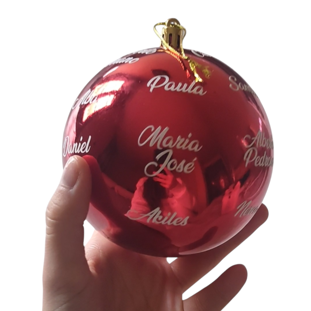 Bola Navideña Personalizada para Profesores (10cm)