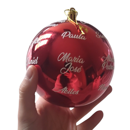 Bola Navideña Personalizada para Profesores (10cm)
