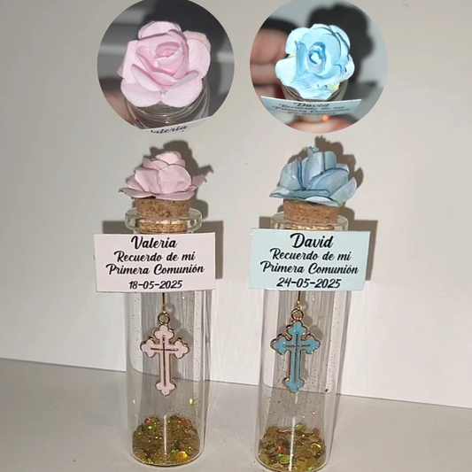 Recuerdo evento frasco