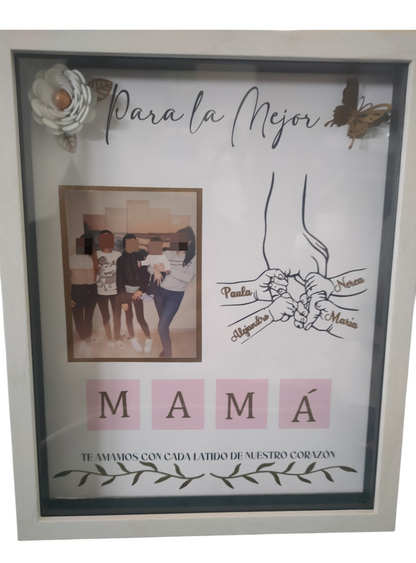 Cuadro LED – "Para la Mejor Mamá"