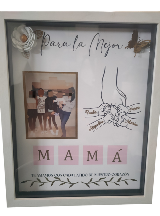 Cuadro LED – "Para la Mejor Mamá"