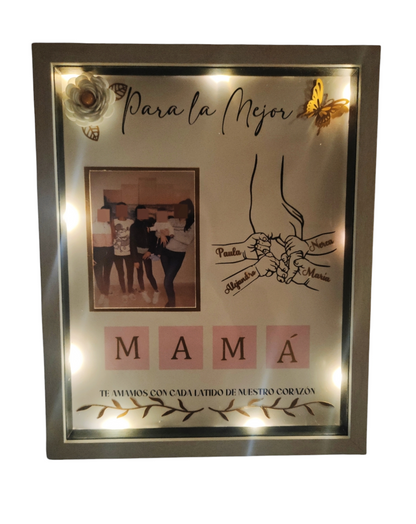 Cuadro LED – "Para la Mejor Mamá"