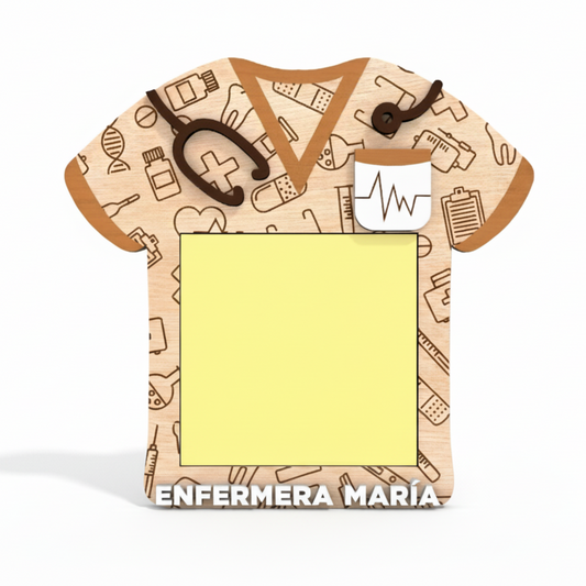 Porta post-it enfermero/a Modelo 1