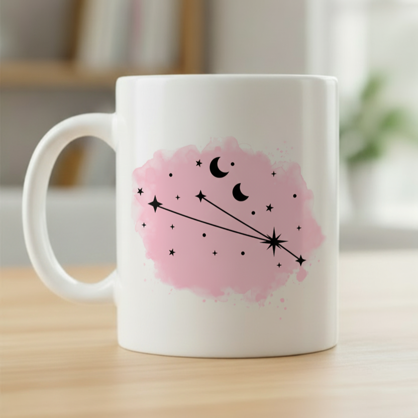 Taza horóscopo y constelación