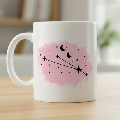 Taza horóscopo y constelación
