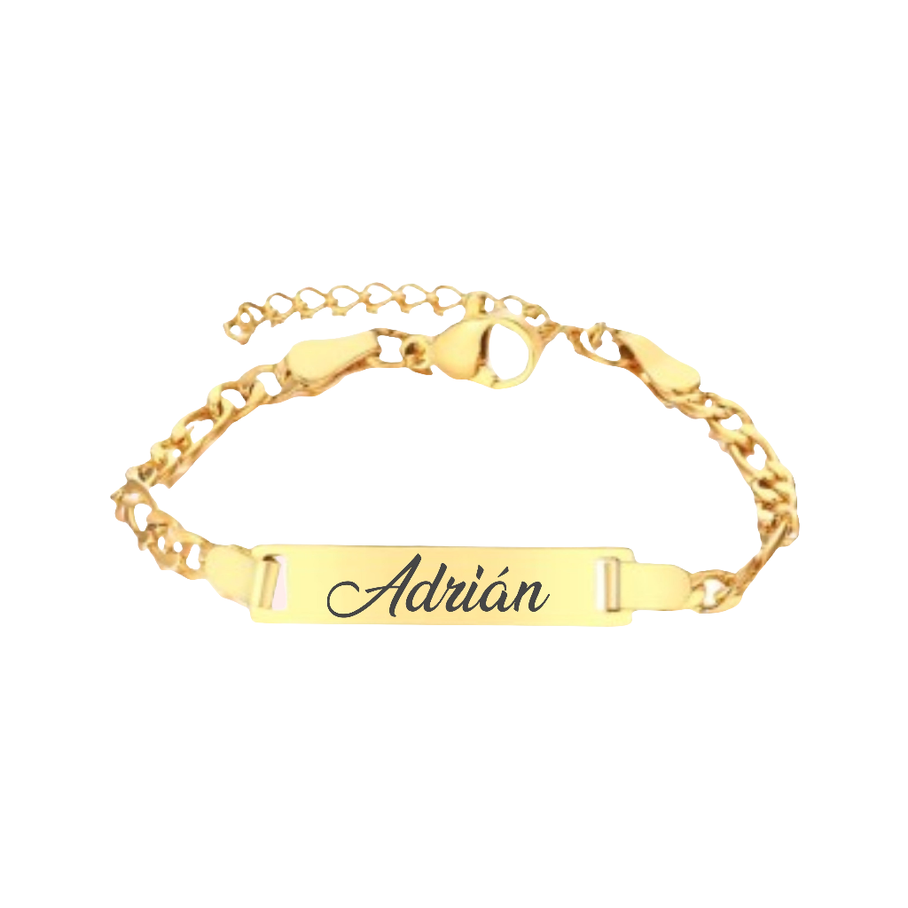Pulsera infantil 12-15cm (dorada)